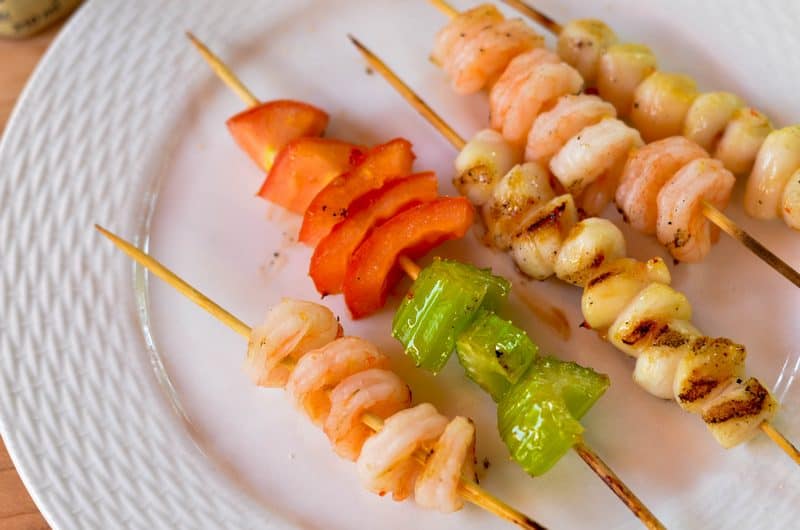 shrimp-scallops-hot-dog-easy-dinner-recipe